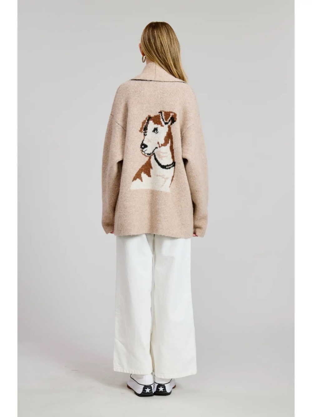 NWT Dog Lover Puppy Cardigan Sweater - Picture 4 of 5